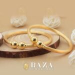 Gold Pipe Bangles