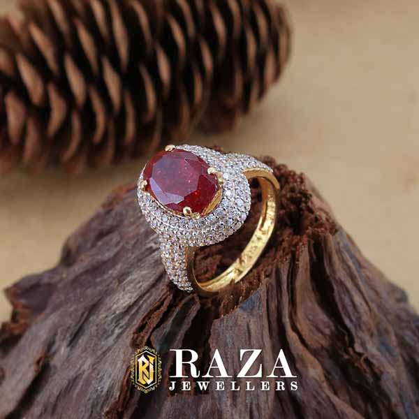 28 Ruby Diamond Rings Designs, Buy Price @ 3415 - CaratLane.com