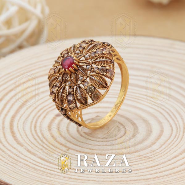 BABY BUBBLE RUBY RING – VADA