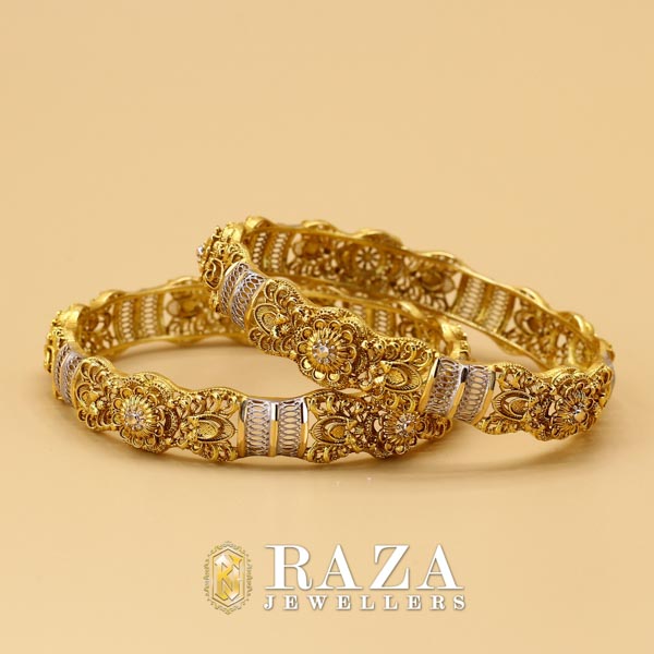 GOLD BANGLES - Raza Jewellers