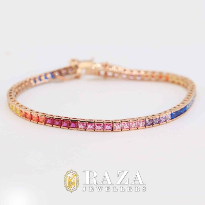 RAINBOW CHAIN BRACELET