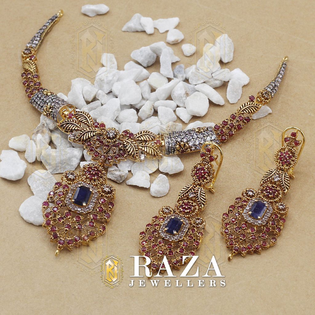 Bridal Jewellery Sets Simple Gold Set With Price BRIDAL GOLD SET