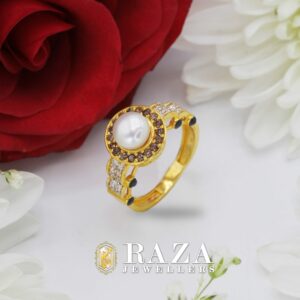 PEARLS GOLD RING