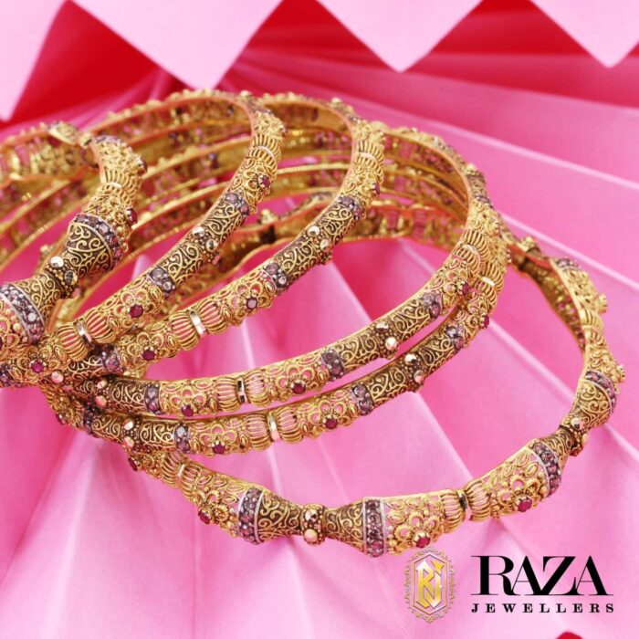 GOLD BANGLES