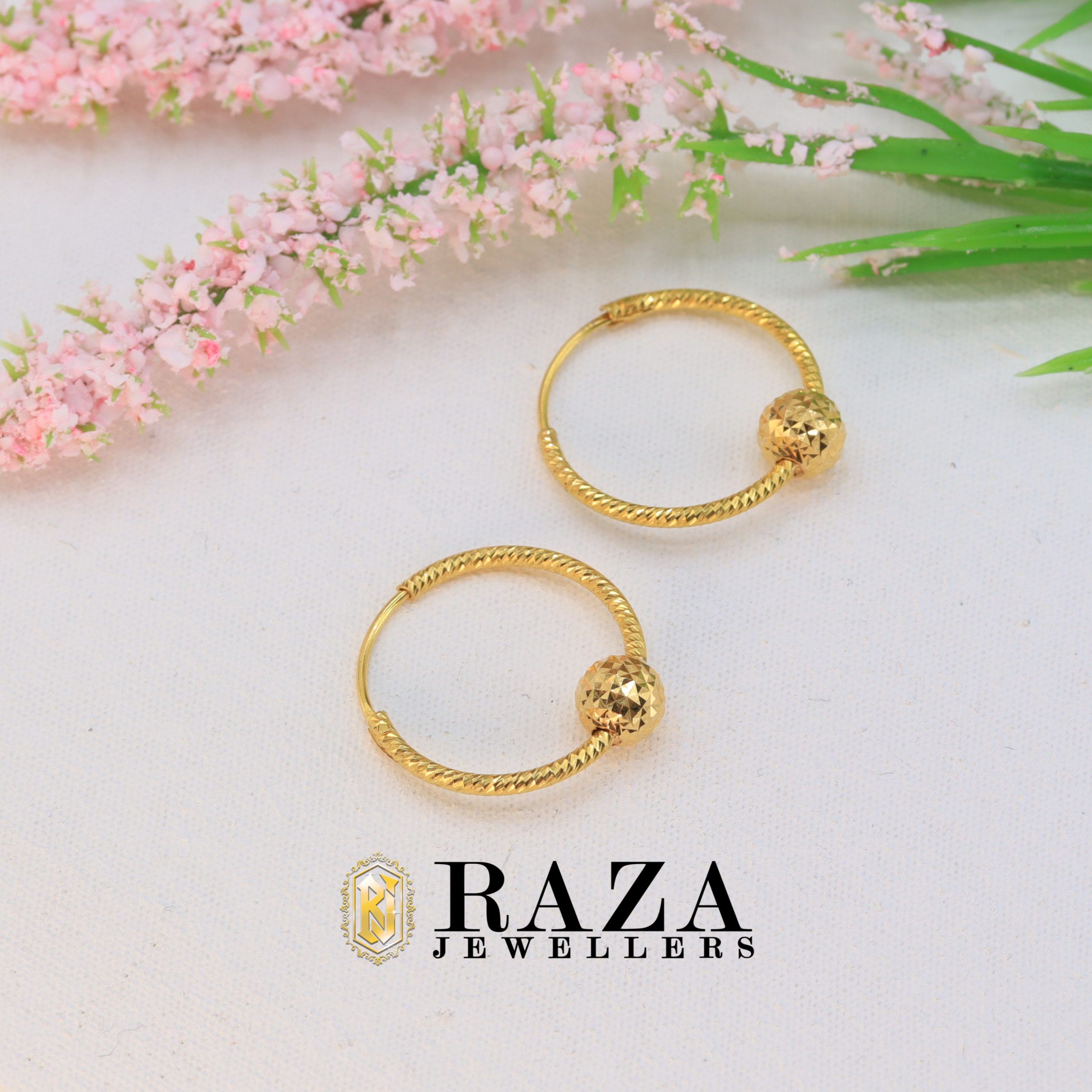 GOLD BALLI - Raza Jewellers
