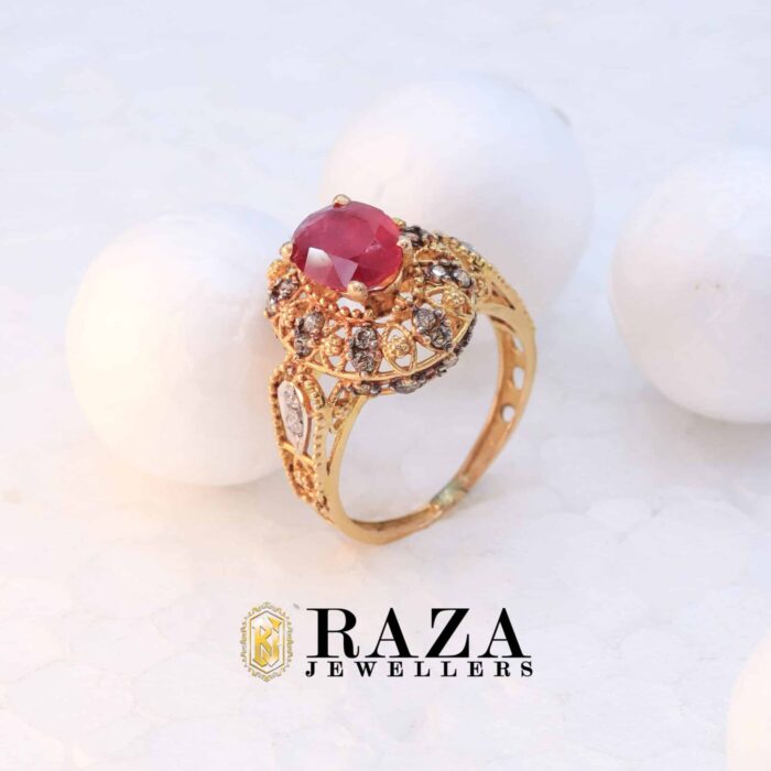 RUBY GOLD RING