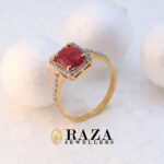 RUBY GOLD RING