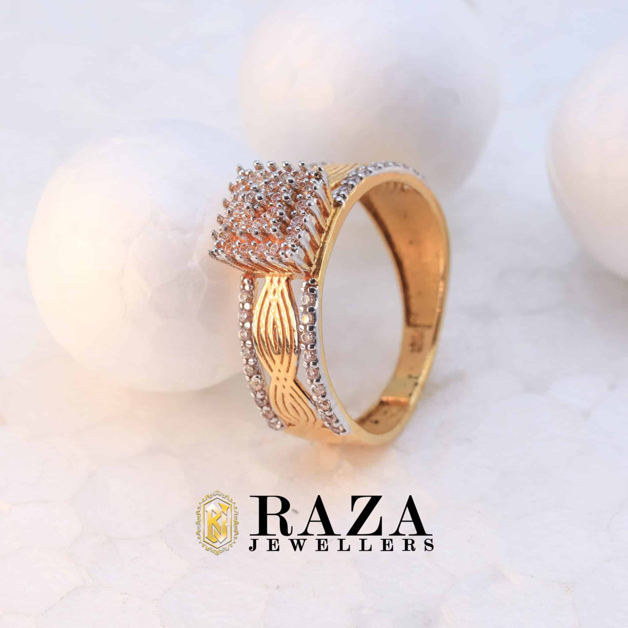 21k Gold Ary Jewellers Rings ARY 21K Gold Tops ARY Sahulat Bazar