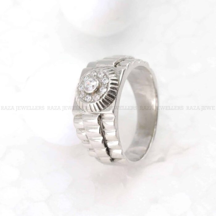 Palladium Rolex Wedding Ring