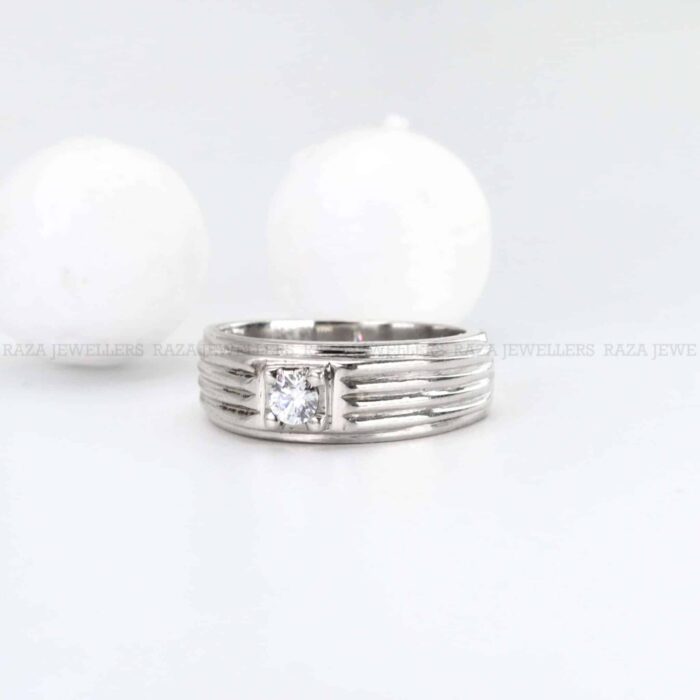 Palladium Gents Ring