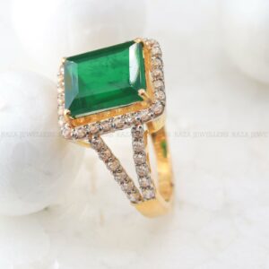 Emerald Gold Ring