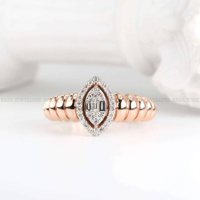 White Gold and Diamond Ring – Stunning Jewelry