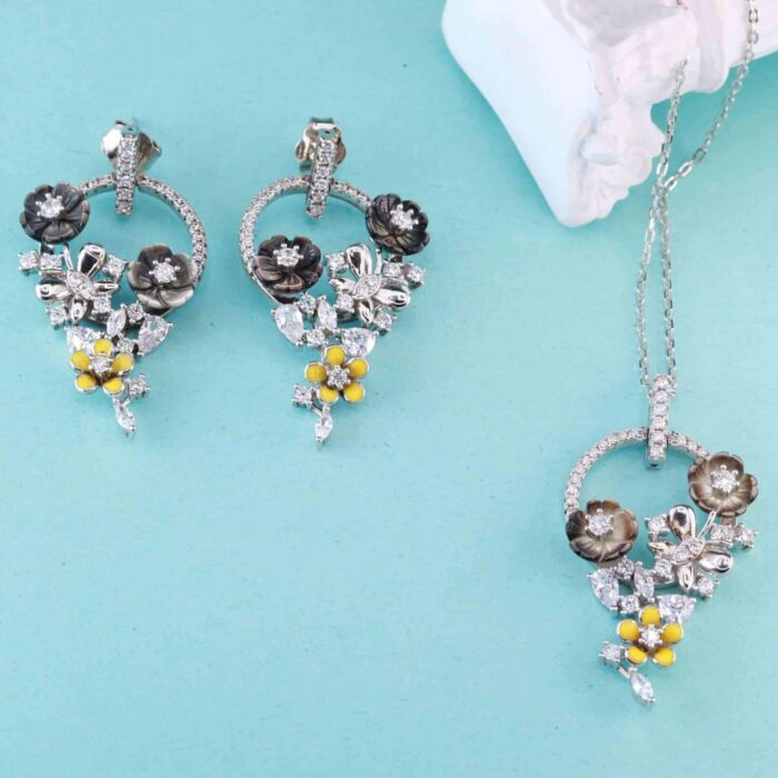 SILVER LOCKET SET