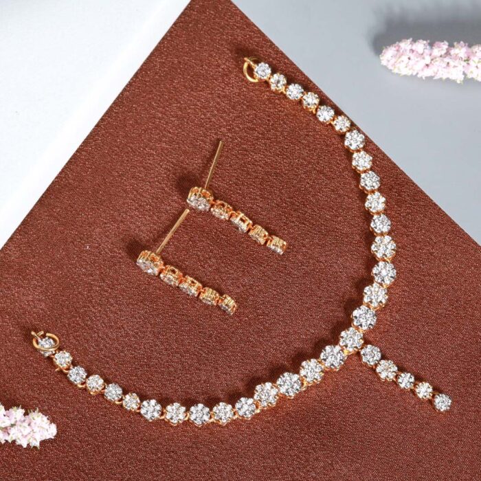 SILVER NECKLACE SET