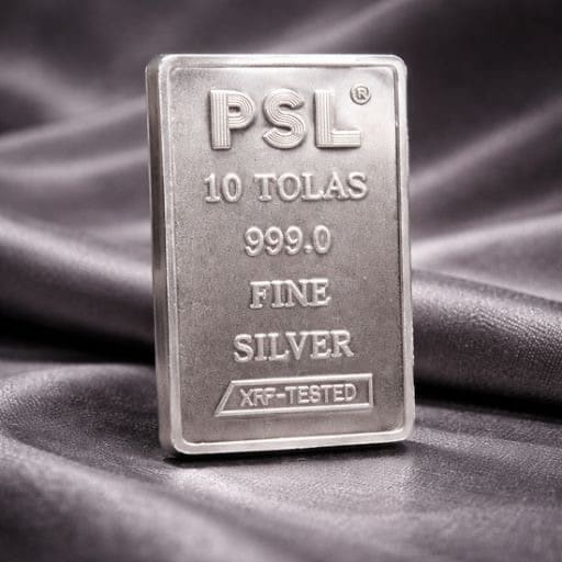 10 Tola Pure Silver Bars khalis chandi