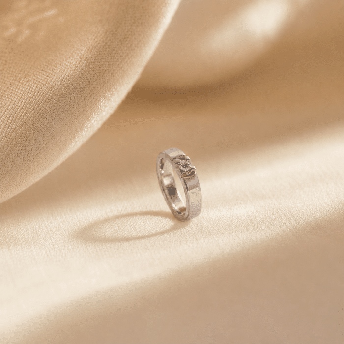 Engagement Palladium Gents Band – Polished Finish