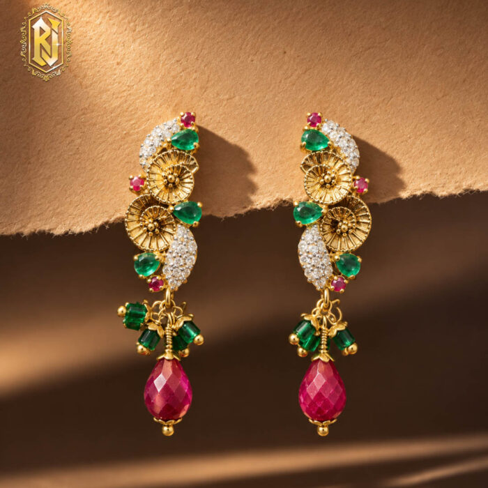 Emarald Ruby Earrings